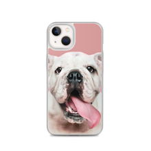 Cute White Bulldog Clear Case for iPhone®