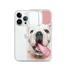 Cute White Bulldog Clear Case for iPhone®