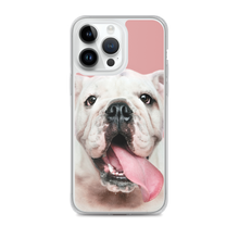 Cute White Bulldog Clear Case for iPhone®