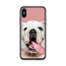 Cute White Bulldog Clear Case for iPhone®