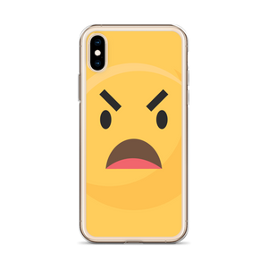 Shock Emoji Clear Case for iPhone®