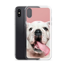 Cute White Bulldog Clear Case for iPhone®