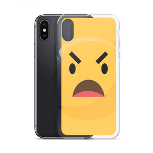 Shock Emoji Clear Case for iPhone®