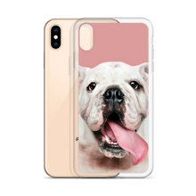 Cute White Bulldog Clear Case for iPhone®