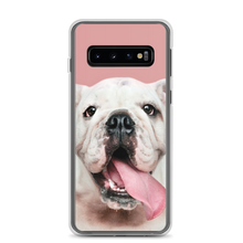 Cute White Bulldog Clear Case for Samsung®