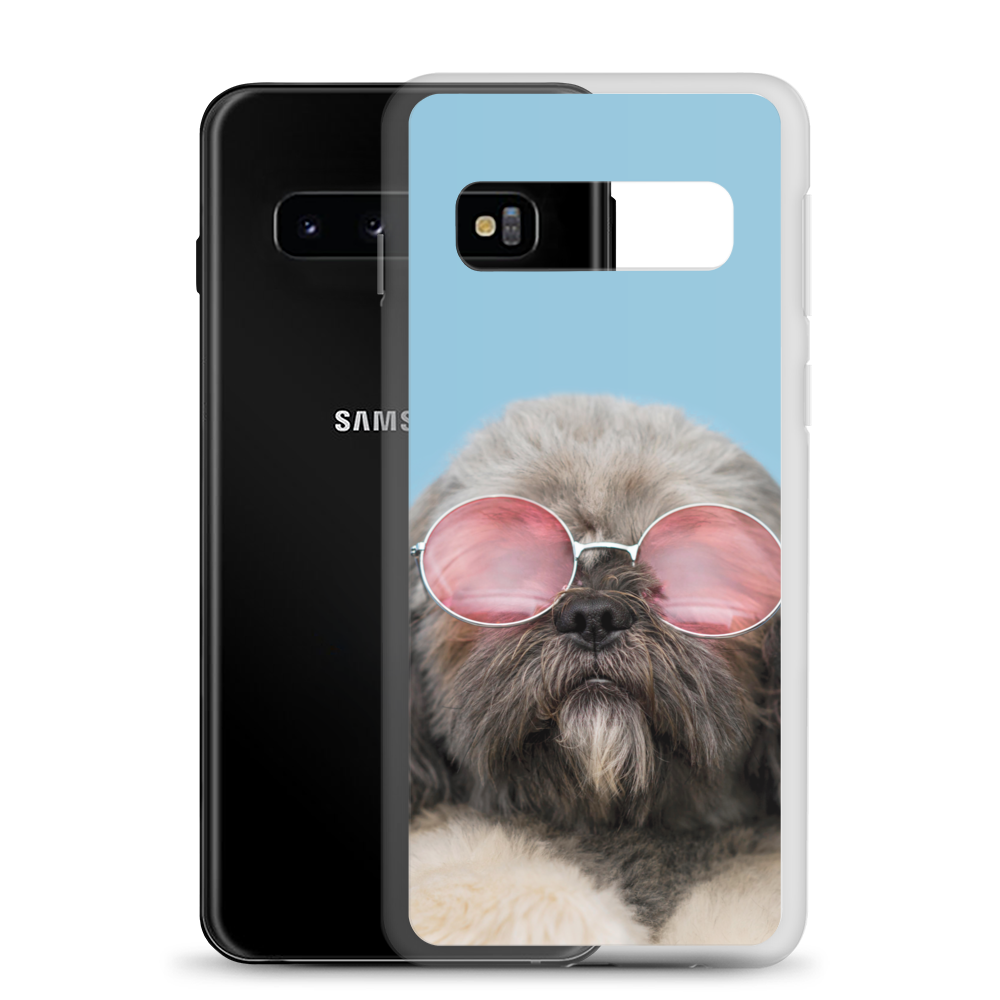 Cute Dog Clear Case for Samsung®