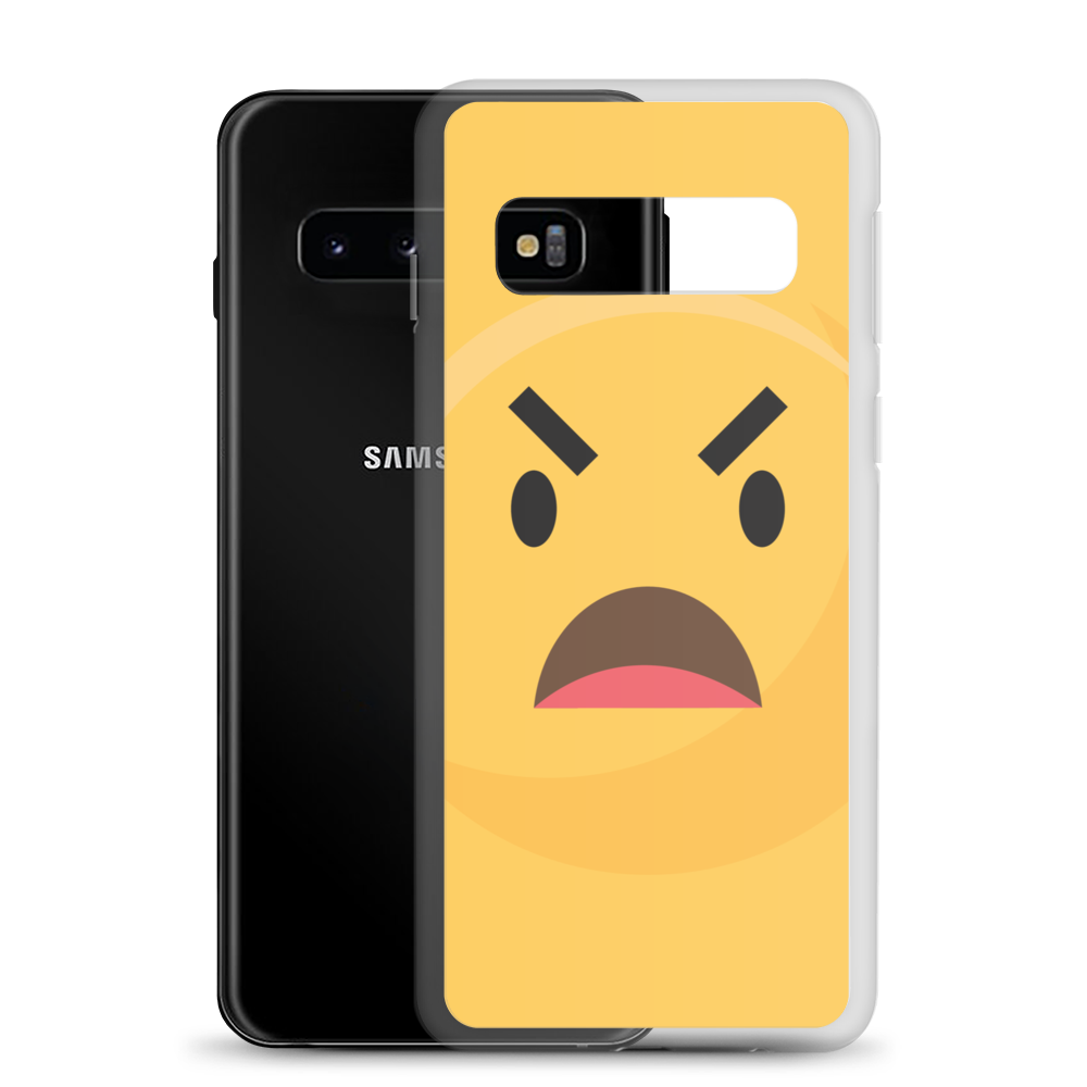 Shock Emoji Clear Case for Samsung®