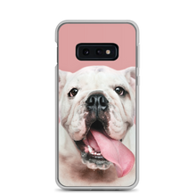 Cute White Bulldog Clear Case for Samsung®