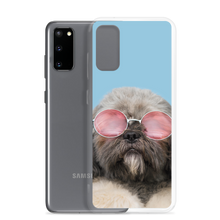 Cute Dog Clear Case for Samsung®