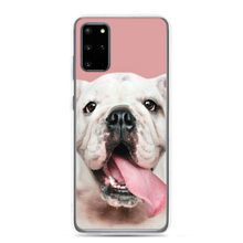 Cute White Bulldog Clear Case for Samsung®