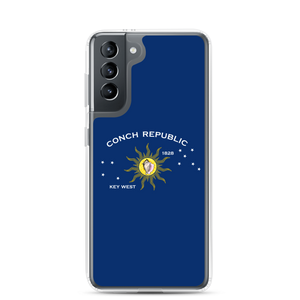 Conch Republic Key West Clear Case for Samsung®