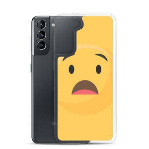 Curious Emoji Clear Case for Samsung®