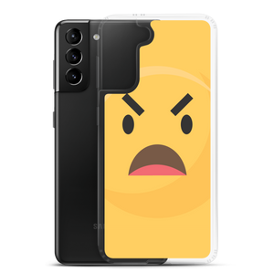 Shock Emoji Clear Case for Samsung®