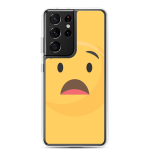 Curious Emoji Clear Case for Samsung®