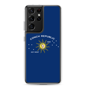 Conch Republic Key West Clear Case for Samsung®