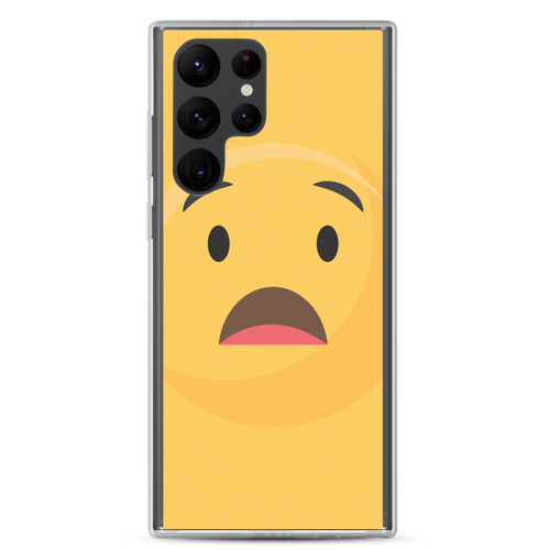 Curious Emoji Clear Case for Samsung®