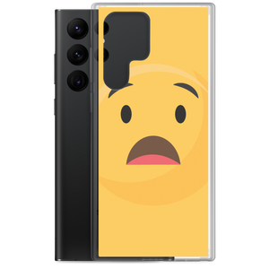 Curious Emoji Clear Case for Samsung®