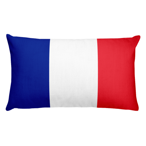 Default Title Clipperton Island Flag Allover Print Rectangular Pillow Home by Design Express