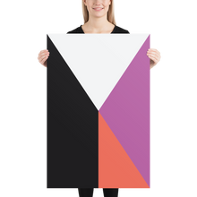 Default Title Herman Pop Art Four Color Block Poster by Design Express
