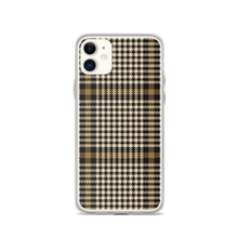 iPhone 11 Herringbone Glen Plaid Pattern iPhone Case by Design Express