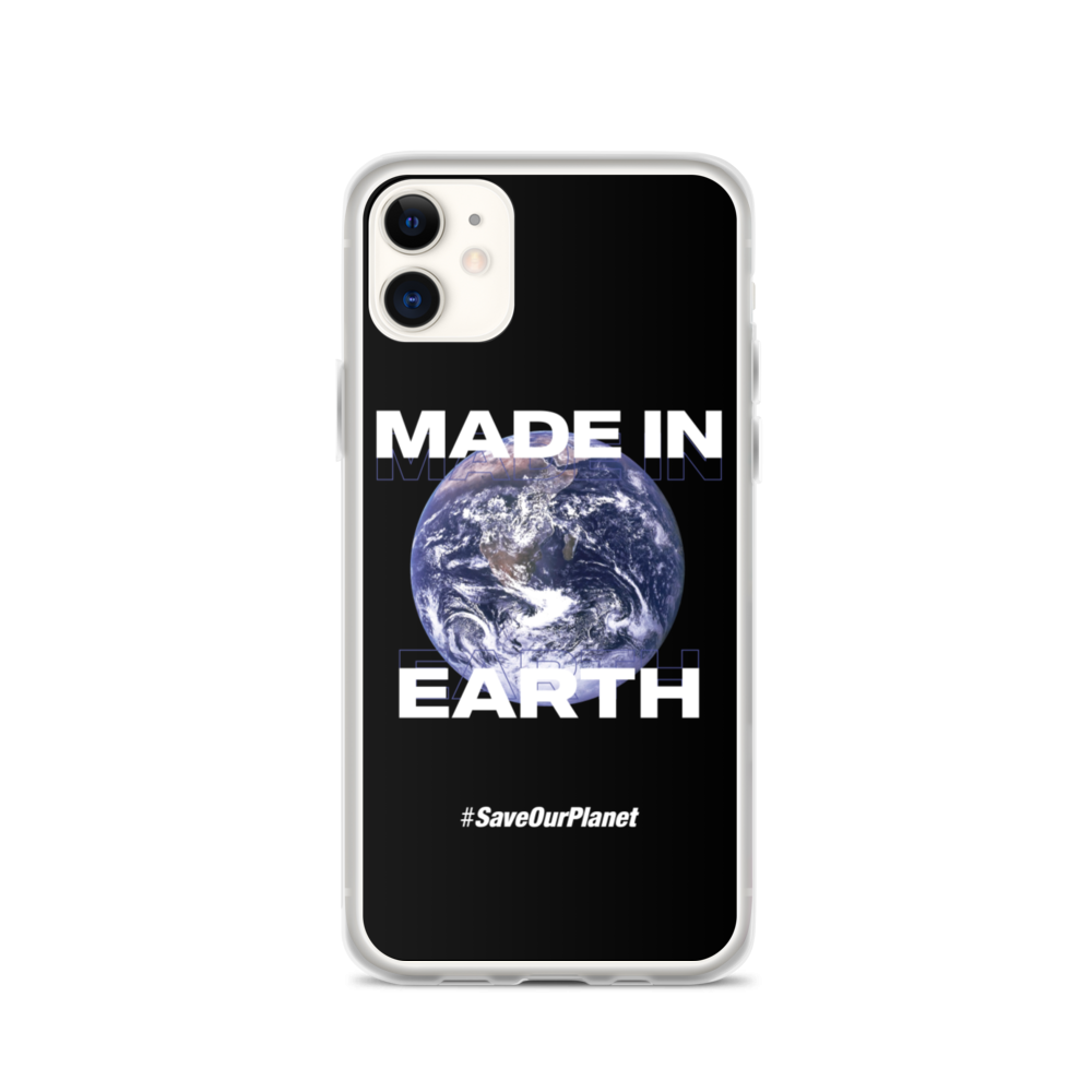 iPhone 11 Save Our Planet, Made in Earth iPhone Case by Design Express