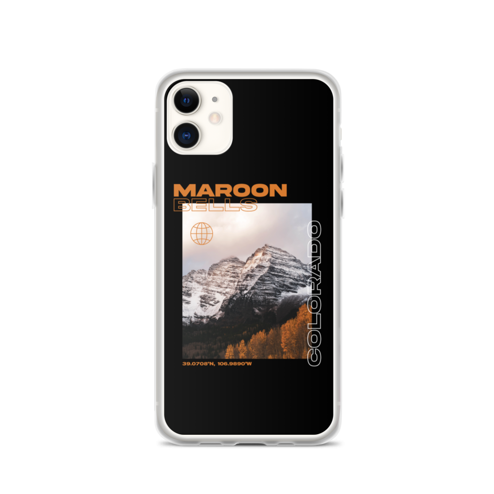 iPhone 11 Maroon Bells, Colorado iPhone Case by Design Express