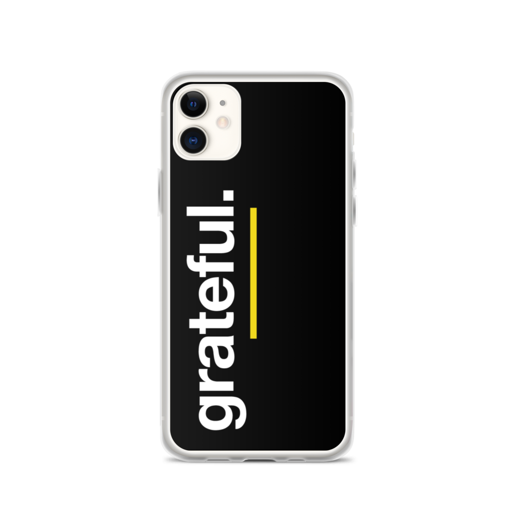 iPhone 11 Grateful (Sans) iPhone Case by Design Express