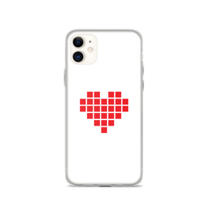 iPhone 11 I Heart U Pixel iPhone Case by Design Express