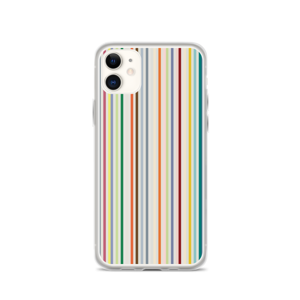 iPhone 11 Colorfull Stripes iPhone Case by Design Express