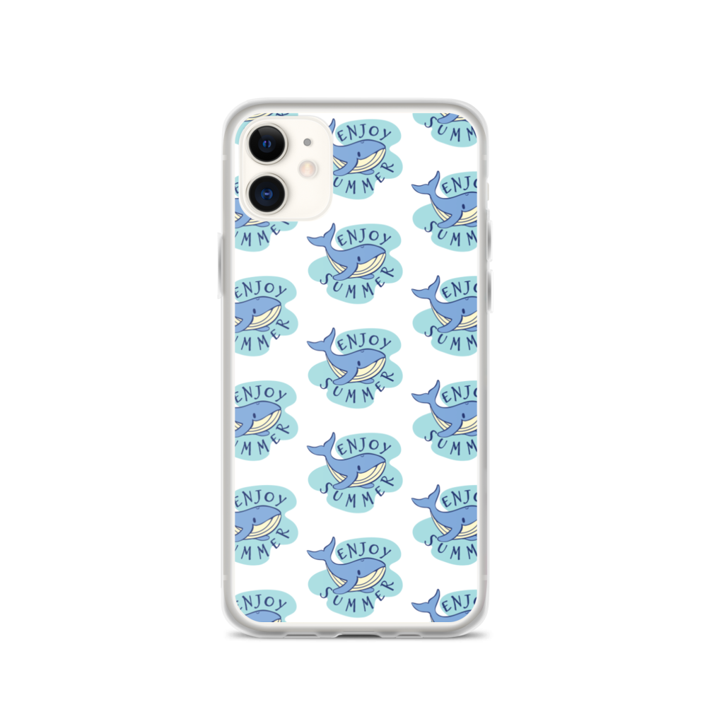 iPhone 11 Whale Enjoy Summer iPhone Case by Design Express