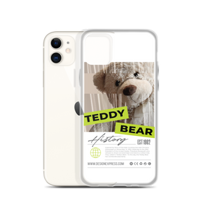 Teddy Bear Hystory iPhone Case by Design Express