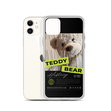 Teddy Bear Hystory iPhone Case Black by Design Express