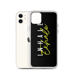 Inhale Exhale Clear Case for iPhone®