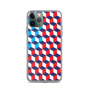 iPhone 11 Pro America Cubes Pattern iPhone Case iPhone Cases by Design Express