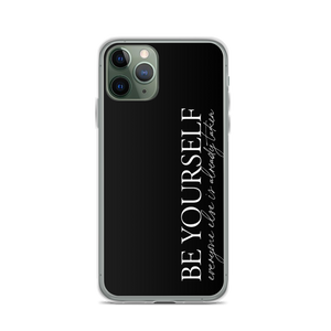 iPhone 11 Pro Be Yourself Quotes iPhone Case by Design Express