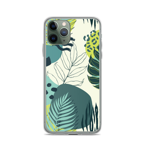 iPhone 11 Pro Fresh Tropical Leaf Pattern iPhone Case by Design Express