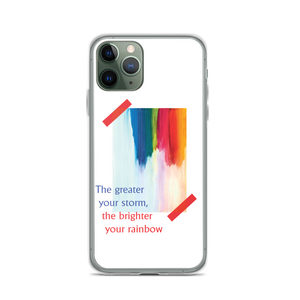 iPhone 11 Pro Rainbow iPhone Case White by Design Express