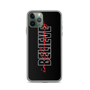 iPhone 11 Pro Believe in yourself Typography iPhone Case by Design Express