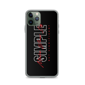 iPhone 11 Pro Make Your Life Simple But Significant iPhone Case by Design Express