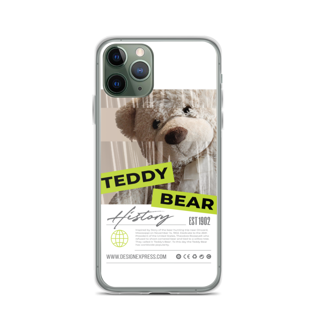 iPhone 11 Pro Teddy Bear Hystory iPhone Case by Design Express