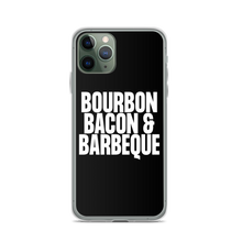 Bourbon Bacon & Barbeque (Funny) iPhone Case