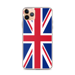 iPhone 11 Pro Max United Kingdom Flag "Solo" iPhone Case iPhone Cases by Design Express