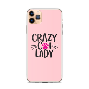 iPhone 11 Pro Max Crazy Cat Lady (Cat Lover) Funny iPhone Case by Design Express
