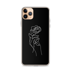 iPhone 11 Pro Max Rose in Hand iPhone Case by Design Express