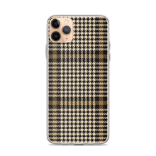 iPhone 11 Pro Max Herringbone Glen Plaid Pattern iPhone Case by Design Express