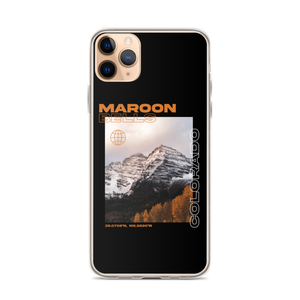 iPhone 11 Pro Max Maroon Bells, Colorado iPhone Case by Design Express