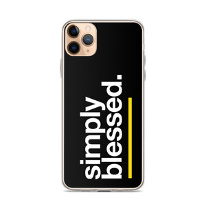 iPhone 11 Pro Max Simply Blessed (Sans) iPhone Case by Design Express