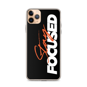 iPhone 11 Pro Max Stay Focused (Motivation) iPhone Case by Design Express