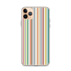 iPhone 11 Pro Max Colorfull Stripes iPhone Case by Design Express