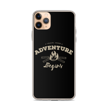 iPhone 11 Pro Max Travel More Adventure Begins iPhone Case by Design Express